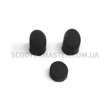Заглушки під гвинти на заднє крило Xiaomi M365, Pro, Pro 2, S1, Essential, чорні